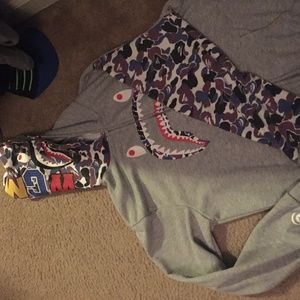 New bape Hoodie Zip up jacket